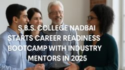 S.B.S. College Nadbai Starts Career Readiness Bootcamp with Industry Mentors in 2025