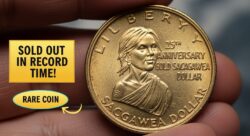US Mint Shocks Collectors With 25th Anniversary Gold Sacagawea Dollar — Sold Out in Record Time!